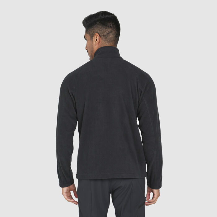 Columbia Men's Fast Trek™ III Half Zip Fleece Jacket Black image number 1