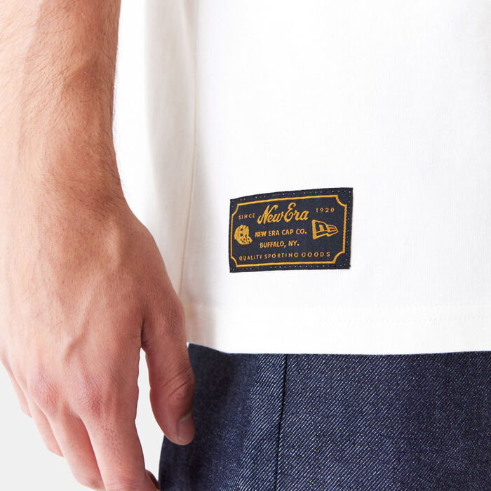 New Era Men's Graphic Print T-Shirt White image number 4