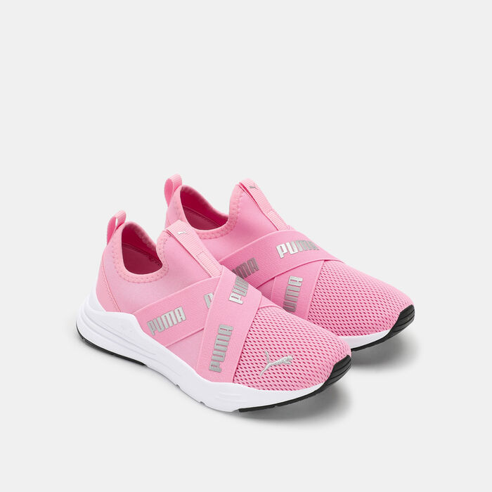 PUMA Kids' Wired Run Slip-On Shoe Pink image number 1