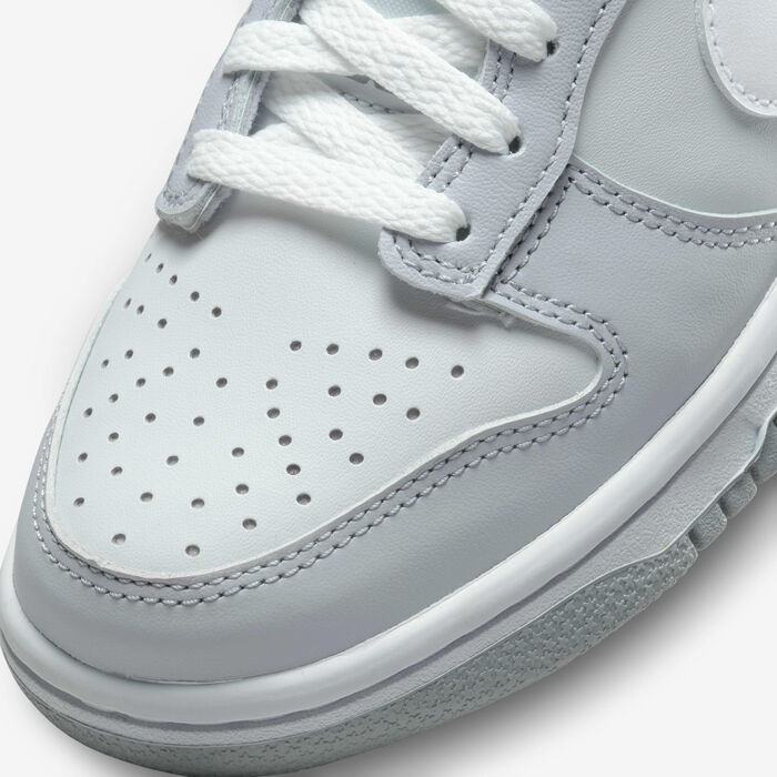 Nike Kids' Dunk Low Shoes Grey Nike Kids' Dunk Low Shoes Grey image number 6
