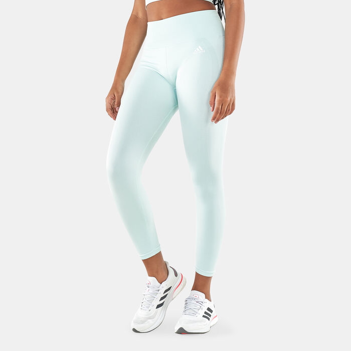 adidas Women's Performance 7/8 Leggings Green image number 0