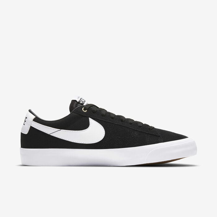 Nike SB Zoom Blazer Low Pro GT Skate Shoes Black image number 2