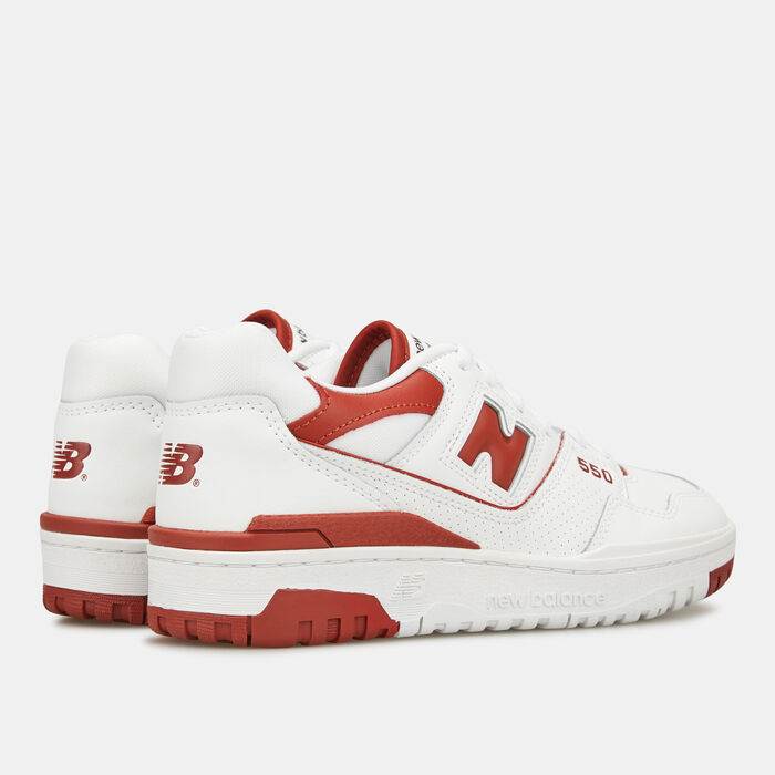New Balance Women's BB550 Shoe White image number 2