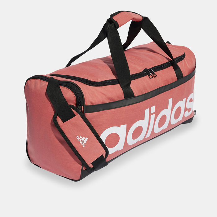 adidas Men's Essentials Linear Duffel Bag (Medium) Multi adidas Men's Essentials Linear Duffel Bag (Medium) Multi image number 2