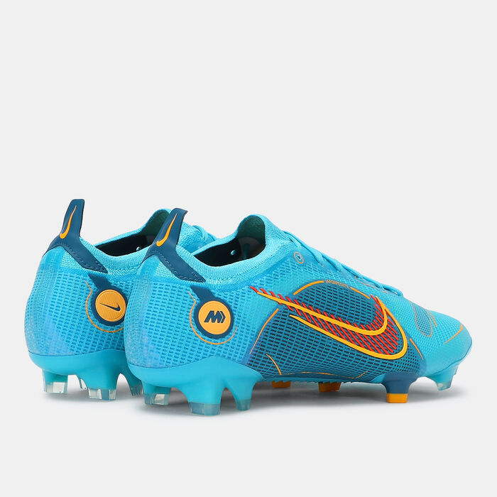 Nike Men's Vapor 14 Elite Firm Ground Football Shoe Blue Nike Men's Vapor 14 Elite Firm Ground Football Shoe Blue image number 2