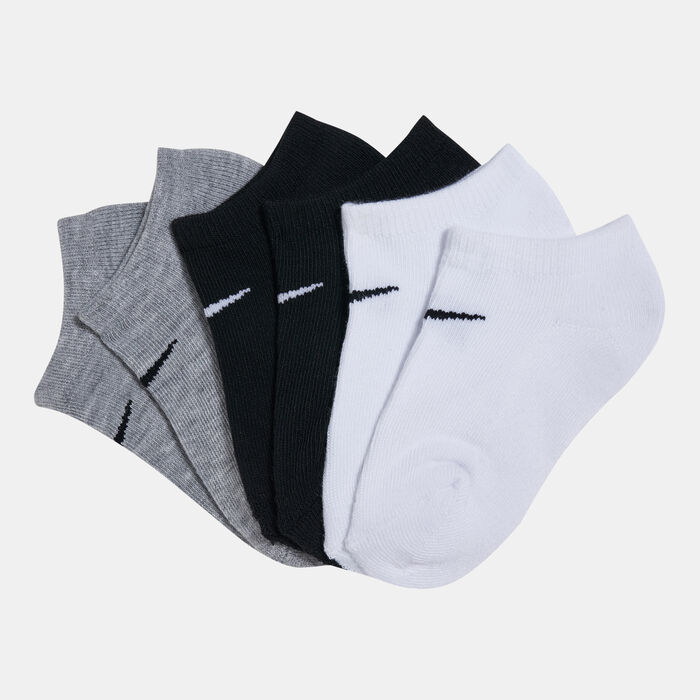 Nike Kids' No-Show Socks (3 Pack) White Nike Kids' No-Show Socks (3 Pack) White image number 0