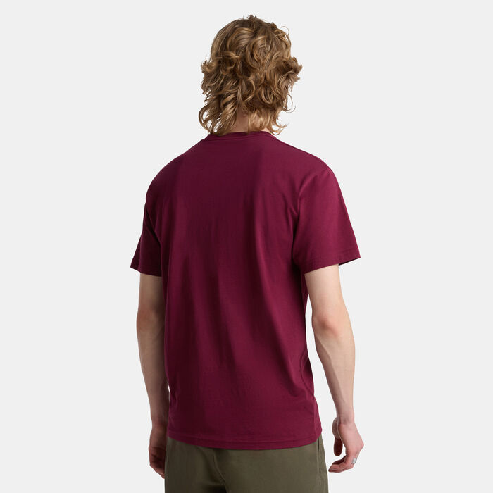 Vans Men's Logo T-Shirt Red image number 1