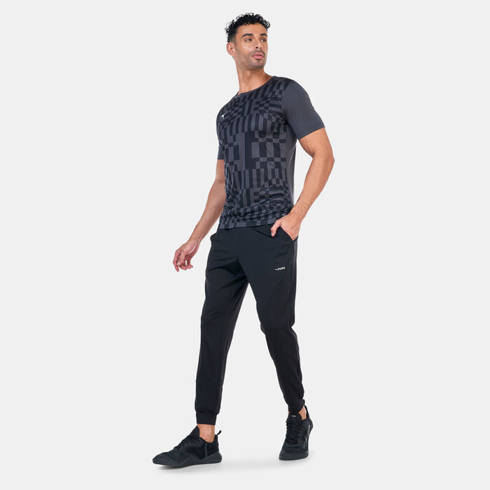 PUMA Men's FIT Polyspan Running Joggers Black image number 2