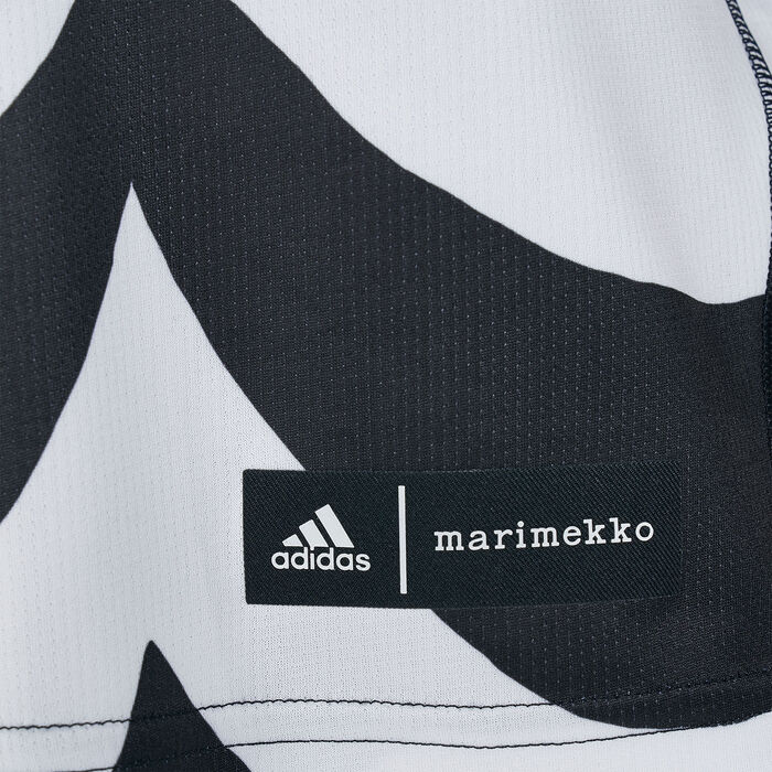 adidas Women's x Marimekko Fast T-Shirt Black adidas Women's x Marimekko Fast T-Shirt Black image number 3