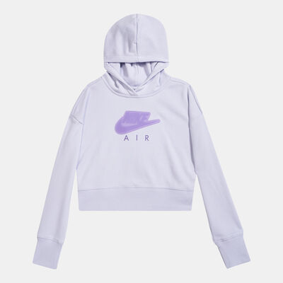 Nike Kids' Air Sportswear Hoodie (Older Kids) Purple