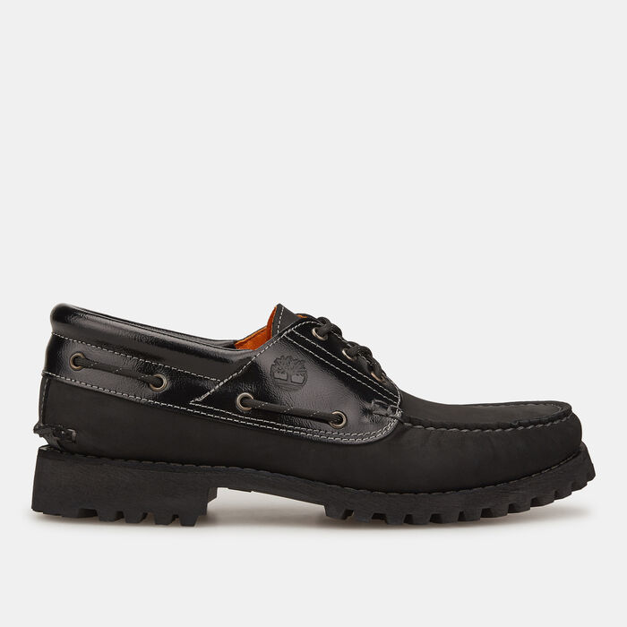 Timberland Men's Authentic 3-Eye Classic Shoe Black Timberland Men's Authentic 3-Eye Classic Shoe Black image number 0