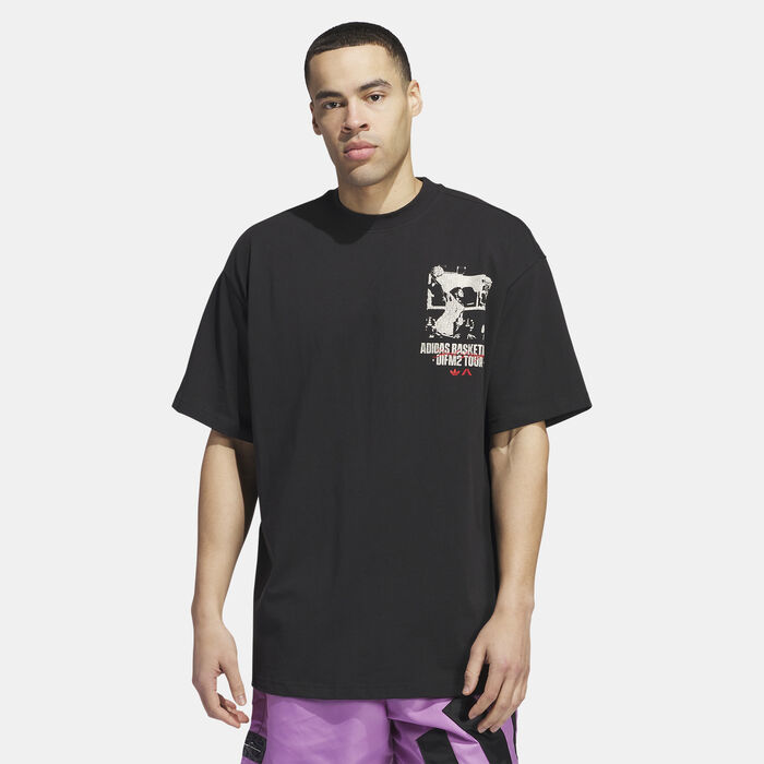 adidas Men's A.E. Graphic T-Shirt Black adidas Men's A.E. Graphic T-Shirt Black image number 0