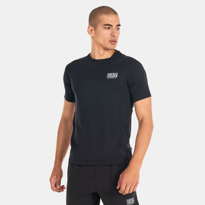 EA7 Emporio Armani Men's Ventus 7 Logo T-Shirt Black