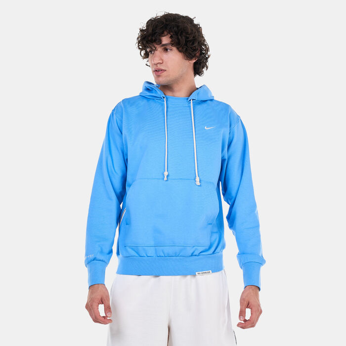 Nike Men's Dri-FIT Standard Issue Basketball Hoodie Blue image number 0