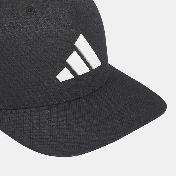 adidas Men's Tour Snapback Golf Cap Black image number 2