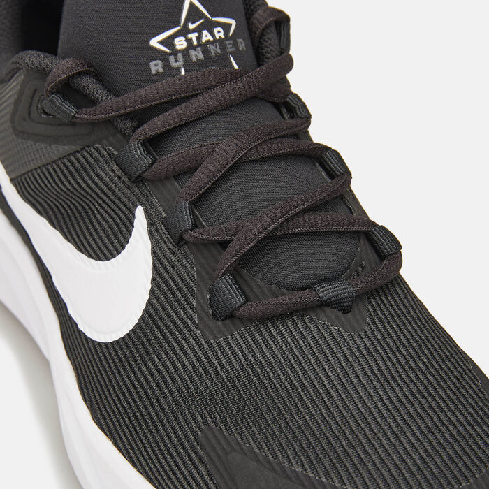 Nike Kids' Star Runner 4 Shoes Black image number 5