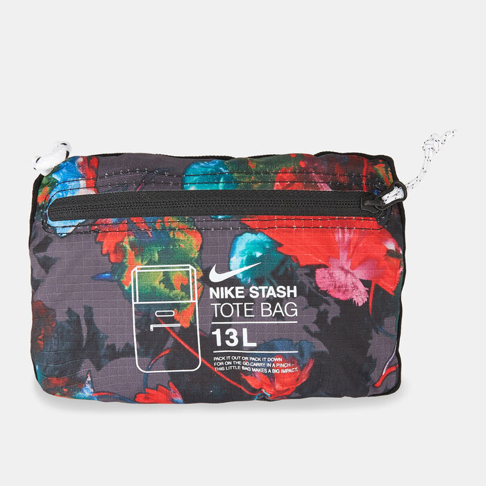 Nike Men's Printed Stash Tote Bag Multi Nike Men's Printed Stash Tote Bag Multi image number 4