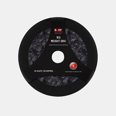 Body Sculpture Rubber Weight Plate (1kg) Multi Body Sculpture Rubber Weight Plate (1kg) Multi
