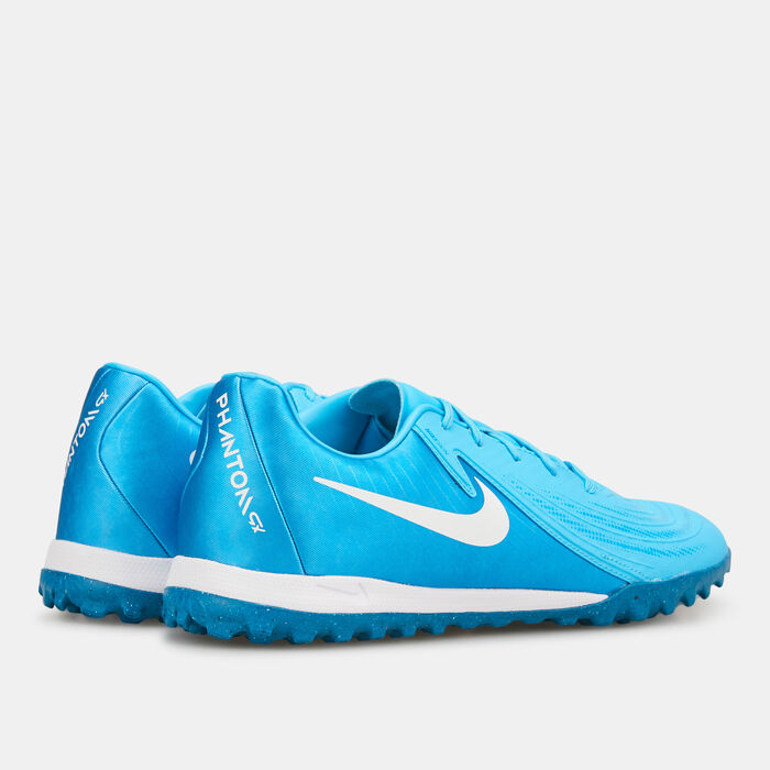 Nike Men's Phantom GX 2 Academy Turf Ground Football Shoes Blue image number 2