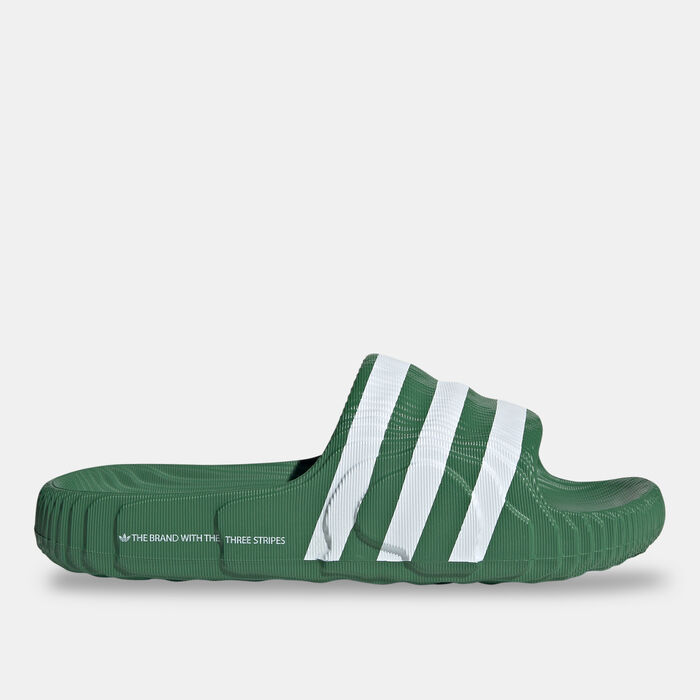 adidas Originals Men's Adilette 22 Slides Green adidas Originals Men's Adilette 22 Slides Green image number 1