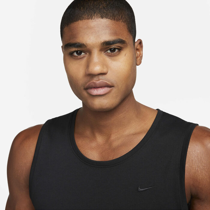 Nike Men's Primary Dri-FIT Tank Top Black Nike Men's Primary Dri-FIT Tank Top Black image number 3