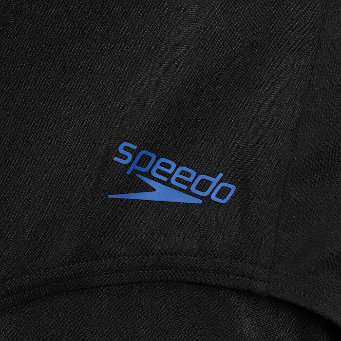 Speedo Women's Support Banded One-Piece Swimsuit Black Speedo Women's Support Banded One-Piece Swimsuit Black image number 3