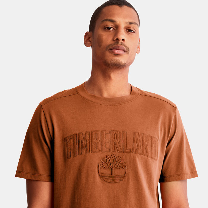 Timberland Men's Outdoor Heritage EK+ T-Shirt Orange Timberland Men's Outdoor Heritage EK+ T-Shirt Orange image number 3
