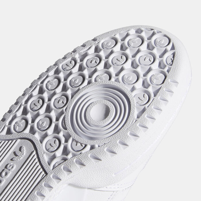 adidas Originals Kids' Forum Mid J Shoe White adidas Originals Kids' Forum Mid J Shoe White image number 5