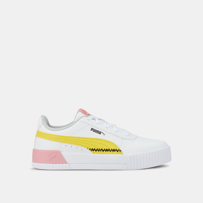 PUMA Kids' X Peanuts Carina Shoe White PUMA Kids' X Peanuts Carina Shoe White image number 0