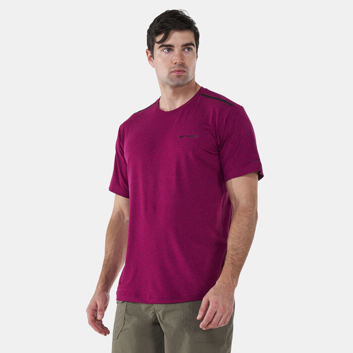 Columbia Men's Tech Trail™ T-Shirt Red Columbia Men's Tech Trail™ T-Shirt Red image number 0
