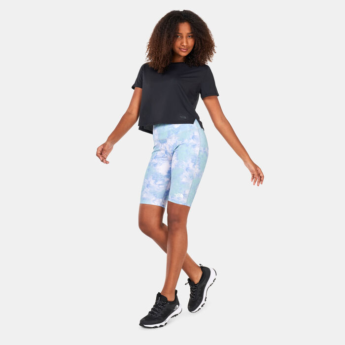 The North Face Women's Flex Bike Shorts Pink The North Face Women's Flex Bike Shorts Pink image number 2