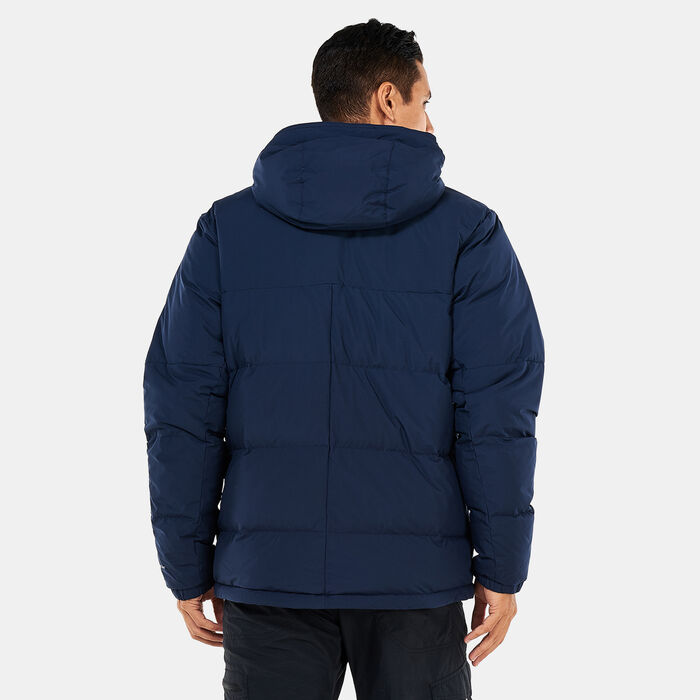 Columbia Men's Aldercrest™ Down Hooded Jacket Blue Columbia Men's Aldercrest™ Down Hooded Jacket Blue image number 1