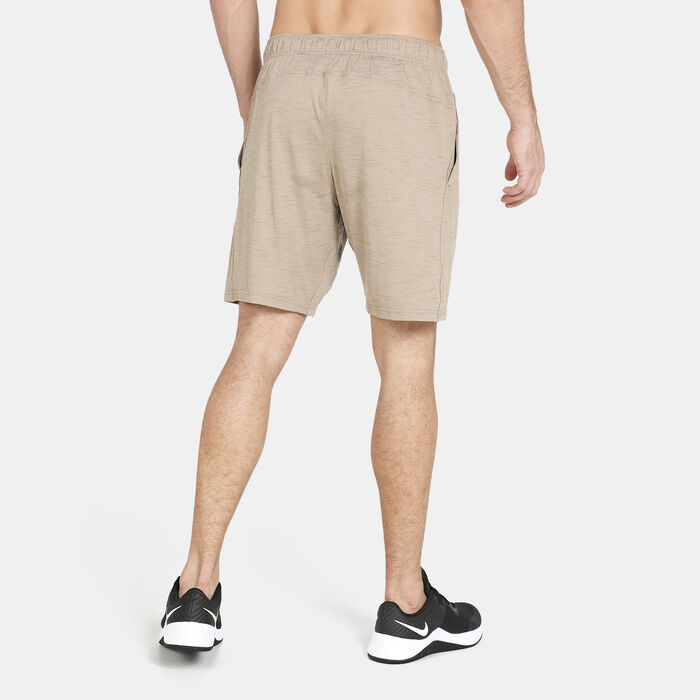 Nike Men's Dri-FIT Hyperdry Yoga Shorts Brown Nike Men's Dri-FIT Hyperdry Yoga Shorts Brown image number 1