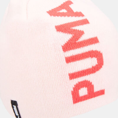 PUMA Essentials Classic Cuffless Beanie Pink