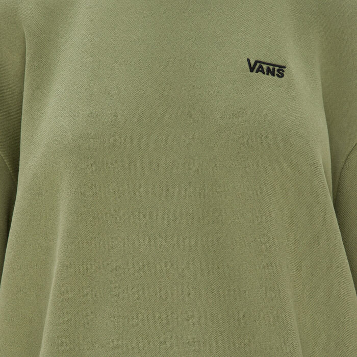 Vans Women's ComfyCush Essential Sweatshirt Green image number 2