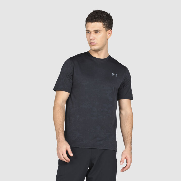 Under Armour Men's Training Vent Camo T-Shirt Black Under Armour Men's Training Vent Camo T-Shirt Black image number 0