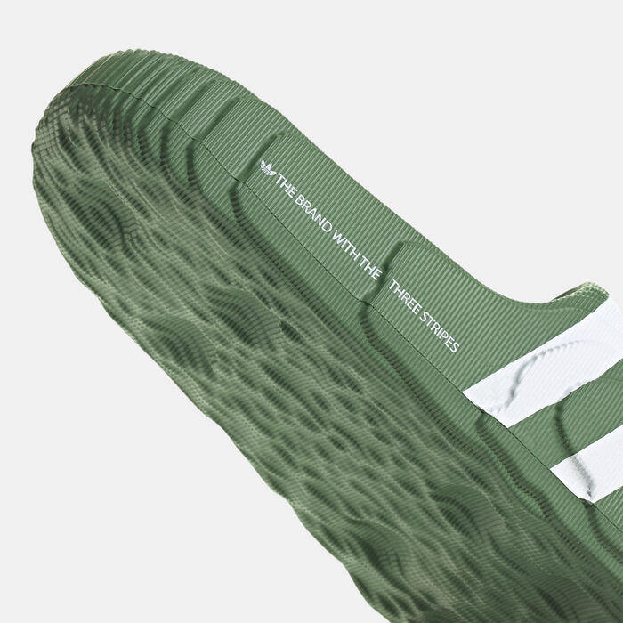 adidas Originals Men's Adilette 22 Slides Green adidas Originals Men's Adilette 22 Slides Green image number 5