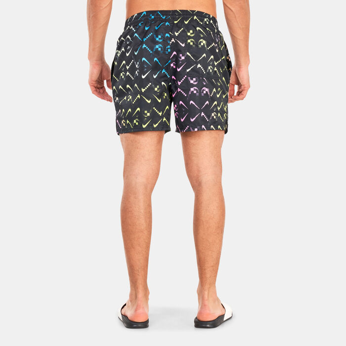 Nike Swim Men's 5 Volley Shorts Black image number 1
