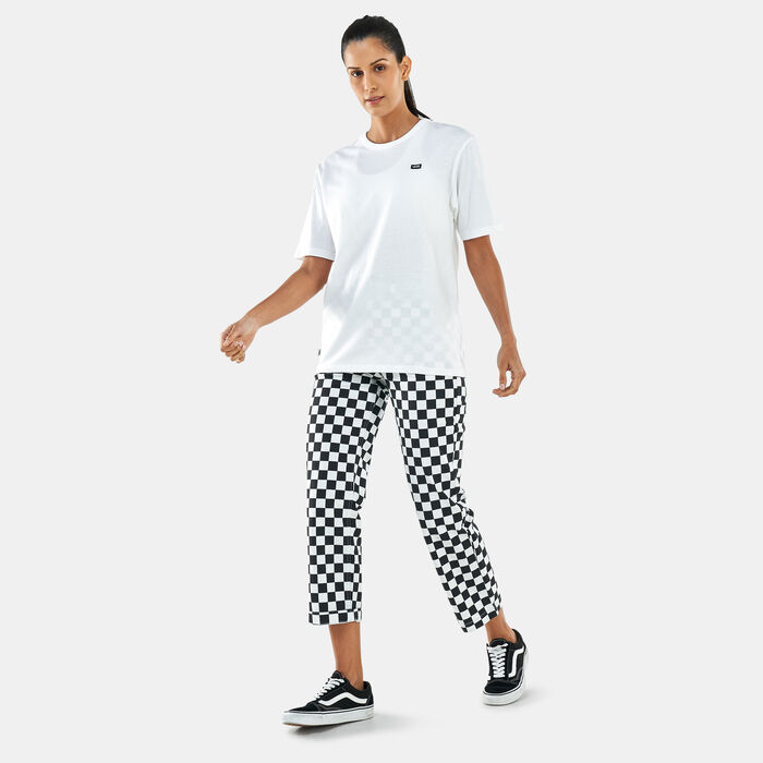 Vans Women's Off The Wall T-Shirt White Vans Women's Off The Wall T-Shirt White image number 2