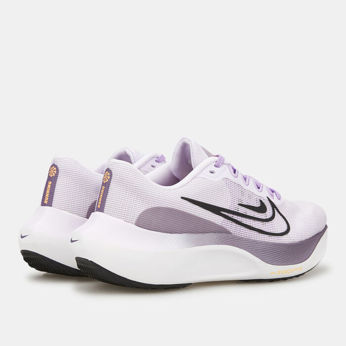 Nike Women's Zoom Fly 5 Road Running Shoe Grey image number 2