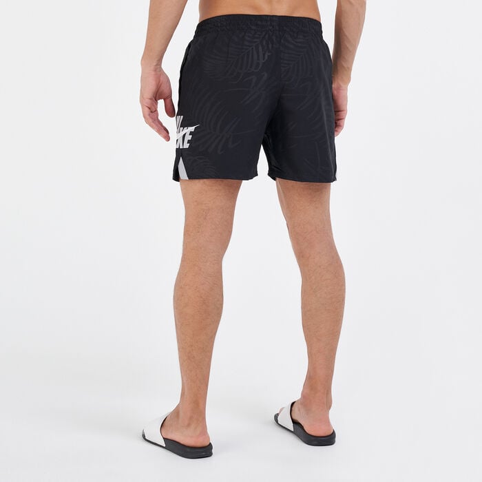 Nike Swim Men's Swim Volley 5-inch Swimming Shorts Black Nike Swim Men's Swim Volley 5-inch Swimming Shorts Black image number 1