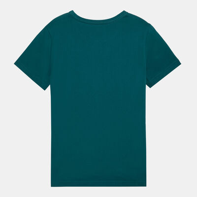 PUMA Kids' Essentials Logo T-Shirt Green