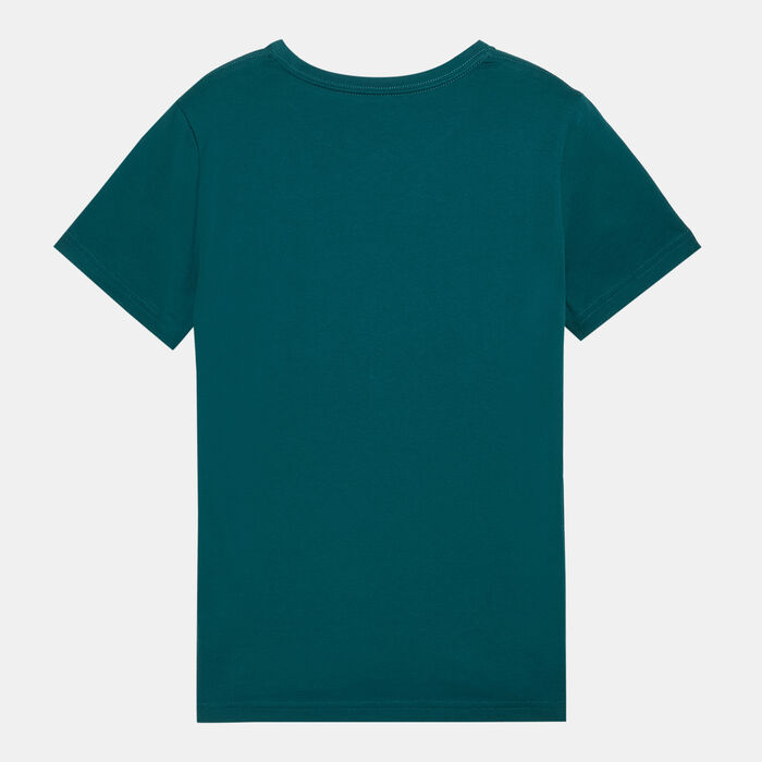 PUMA Kids' Essentials Logo T-Shirt Green PUMA Kids' Essentials Logo T-Shirt Green image number 1