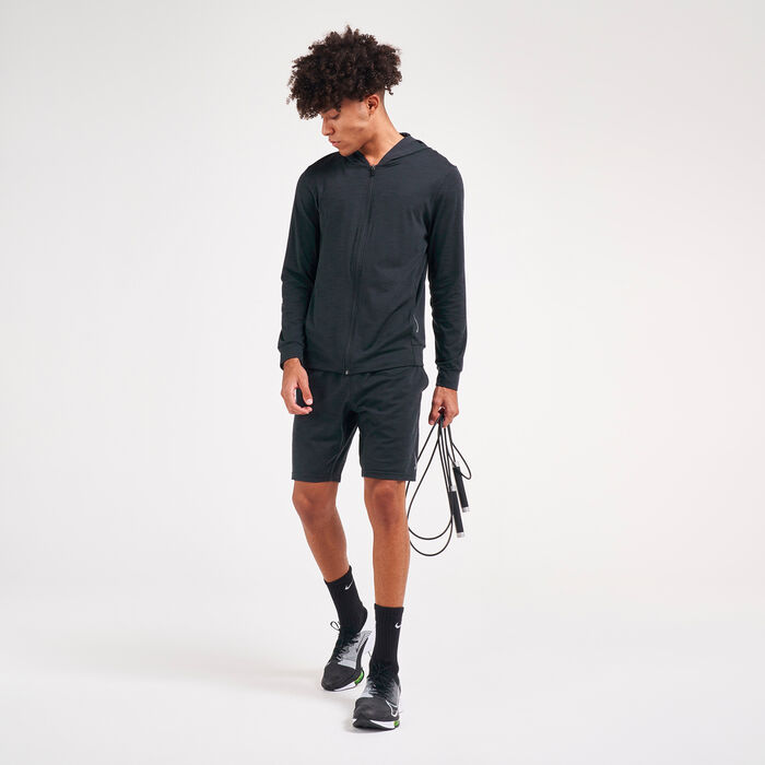 Nike Men's Dri-FIT Hyperdry Yoga Shorts Grey Nike Men's Dri-FIT Hyperdry Yoga Shorts Grey image number 2