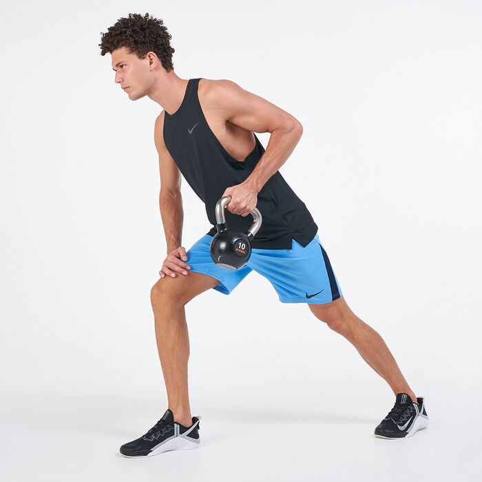 Nike Men's Dri-FIT Training Shorts Blue Nike Men's Dri-FIT Training Shorts Blue image number 2