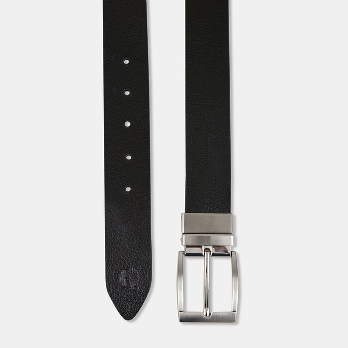 Timberland Men's Reversible Leather Belt Black Timberland Men's Reversible Leather Belt Black image number 1