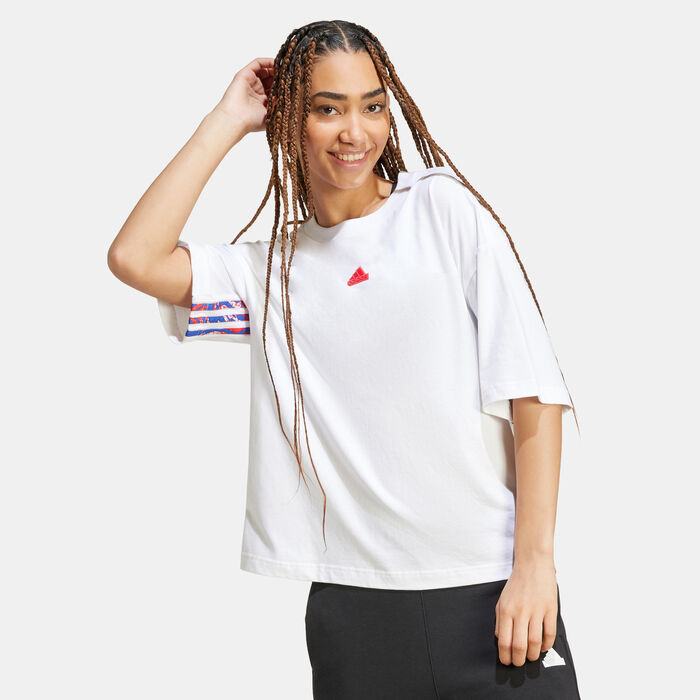 adidas Express T-Shirt White image number 0