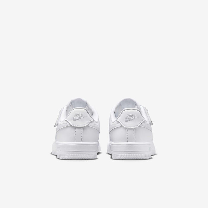 Nike Kids' Force 1 Low EasyOn Shoes White Nike Kids' Force 1 Low EasyOn Shoes White image number 5