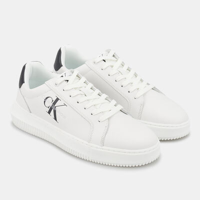 Calvin Klein Men's Monochrome Platform Shoe White Calvin Klein Men's Monochrome Platform Shoe White