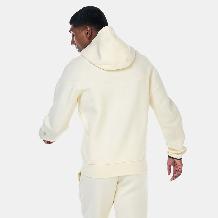 Nike Men's Sportswear Tech Fleece Windrunner Full-Zip Hoodie Ivory image number 1